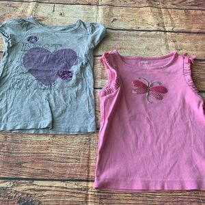 OshKosh Gymboree Girl’s Bundle Lot of 2 Shirts Kid’s Youth Size 4